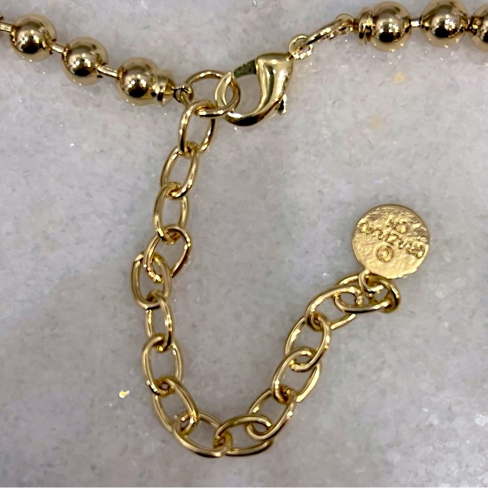 RJ Graziano Gold Ball Bead Necklace - Picture 9 of 9